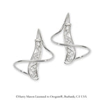 Filigree Silver Earspirals Earrings