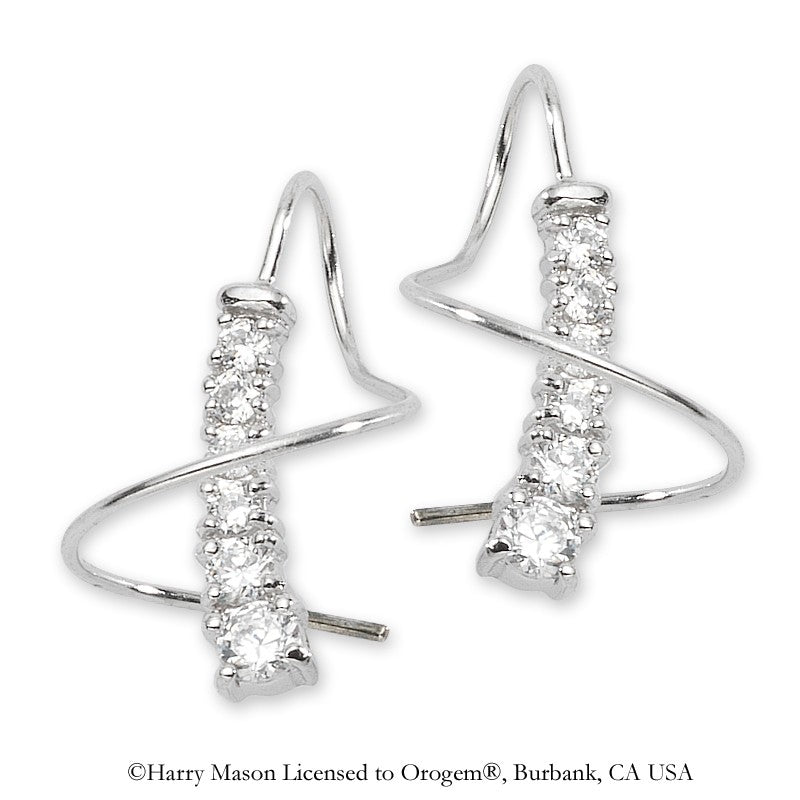 Journey CZ Earspirals Earrings