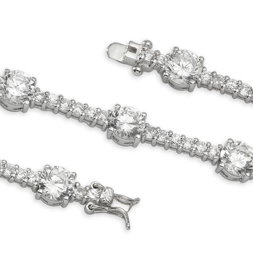 Cubic Zirconia Tennis Bracelet