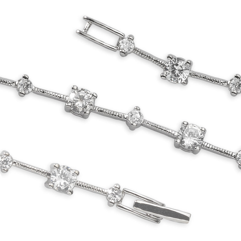 Cubic Zirconia Tennis Bracelet