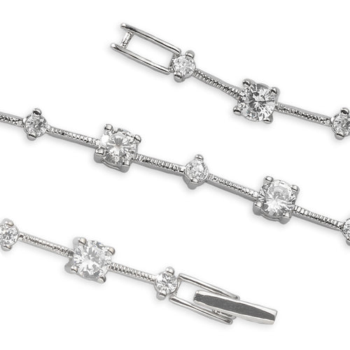 Cubic Zirconia Tennis Bracelet