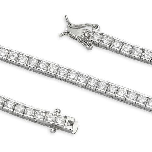 Cubic Zirconia Tennis Bracelet