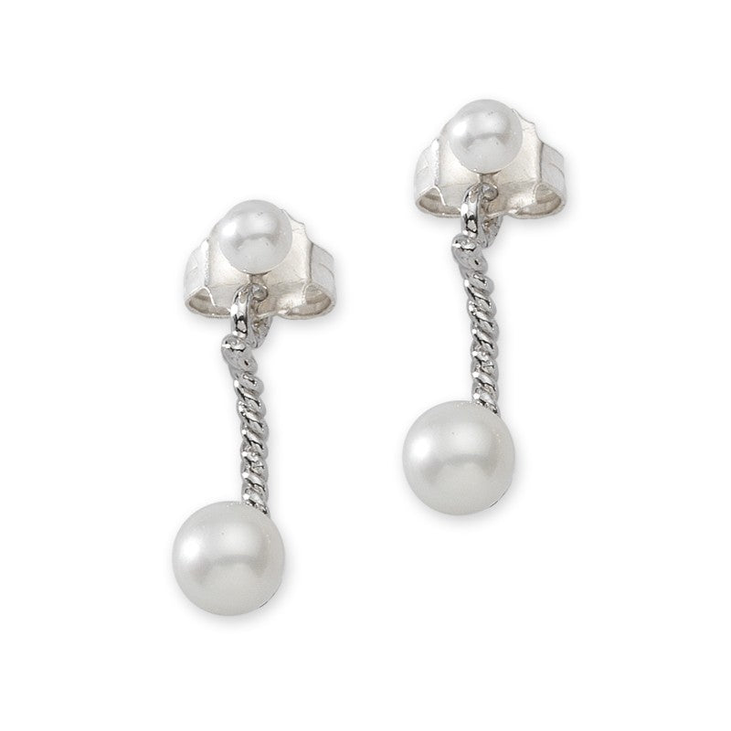Pearl Dangle Cioro Earring
