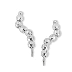 Faceted Beads Ear Pin Earrings