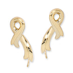 Ribbon of Hope Cancer Awareness Ear Pin Earrings