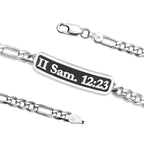 Sterling Silver Personalized ID Bracelet