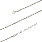 Stainless Steel Birthstone Best Mom Pendant Necklace Chain